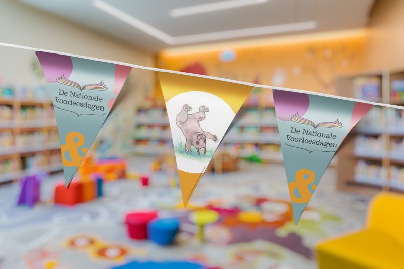 Vlaggenlijnen Nationale Voorleesdagen