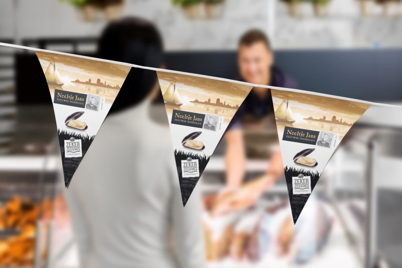 Vlaggenlijnen Neeltje Jans